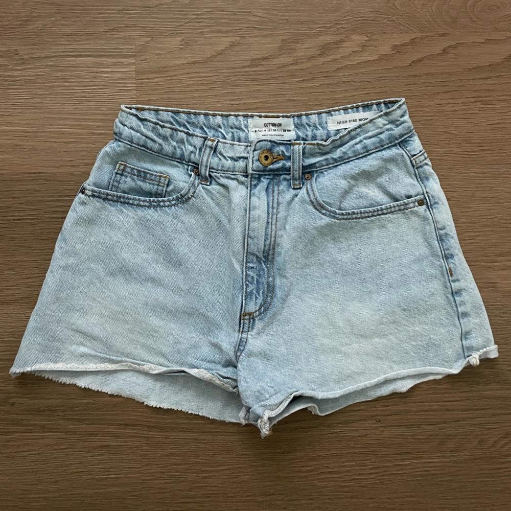 Cotton On | High Rise Mom Shorts